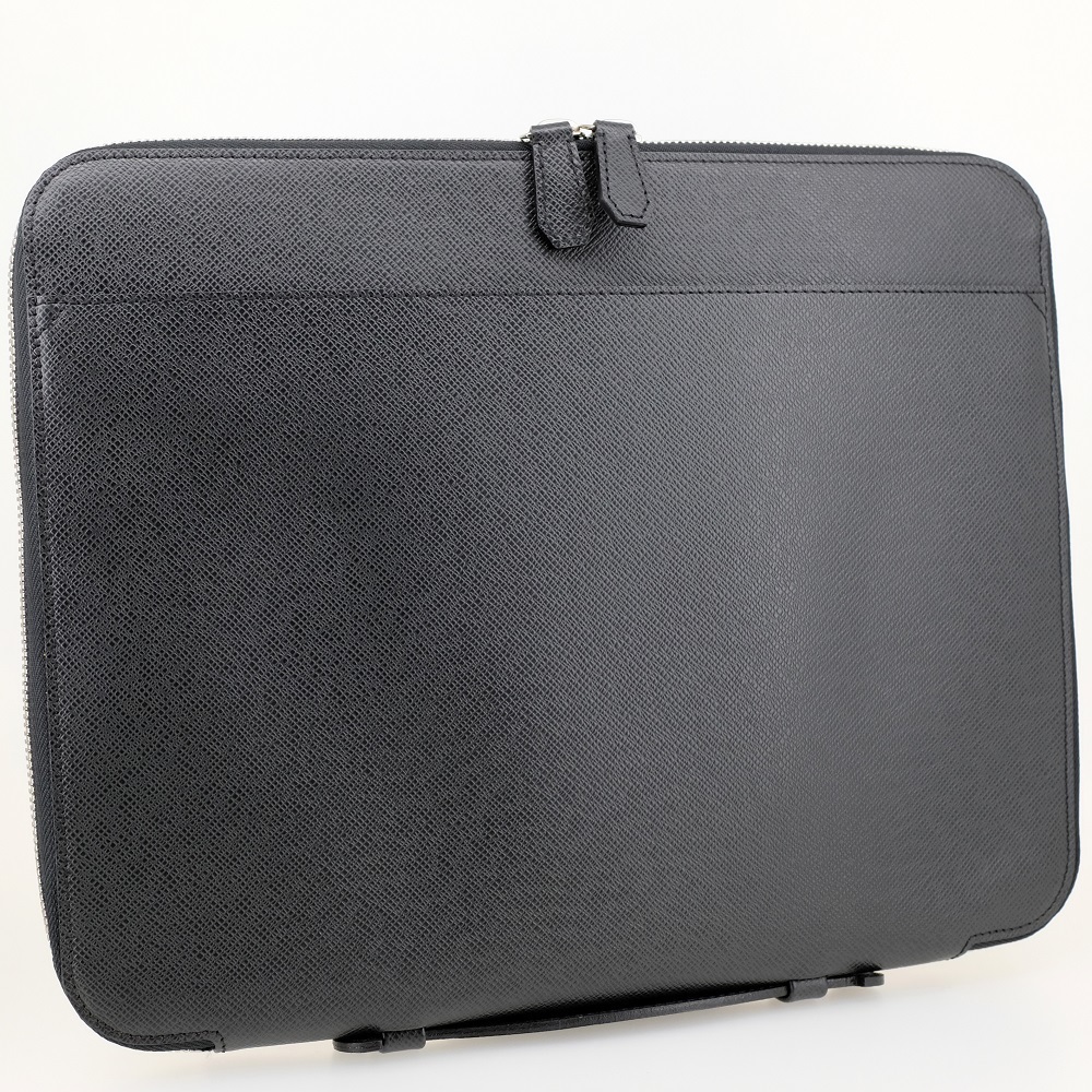 Louis Vuitton Book Vladimir Bag Black Business Bag Briefcase